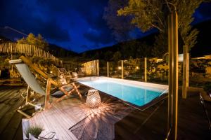 Bazén v ubytování Mountain Hostel Tarter nebo v jeho okolí