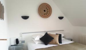 Cama ou camas em um quarto em Hotel De L'Europe