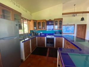 
A kitchen or kitchenette at Finca Ometepe
