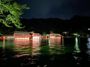 日式旅馆周边自然景观