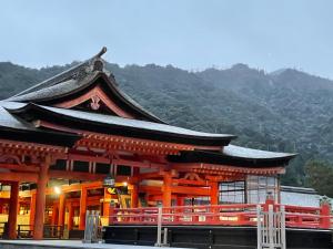 日式旅馆周边自然景观