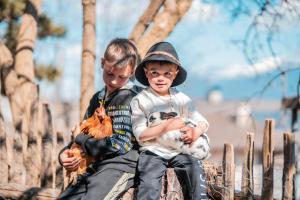 Děti v ubytování Kierhof Chalets
