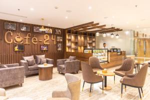 Posezení v ubytování Hotel Da Flamingo
