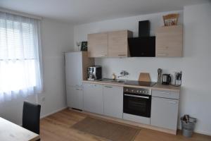 Kjøkken eller kjøkkenkrok på Appartement Wagner