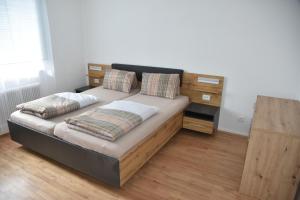 Katil atau katil-katil dalam bilik di Appartement Wagner