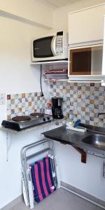 A kitchen or kitchenette at Karina Estudio