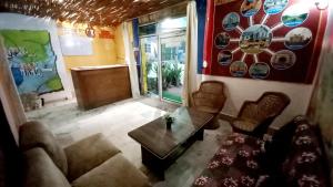 Zona de estar de Good Vibes Hotel