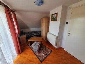 Posezení v ubytování Szekrény Apartman