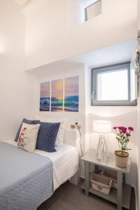Postel nebo postele na pokoji v ubytování Sole Blu Mykonos Town Apartment Two