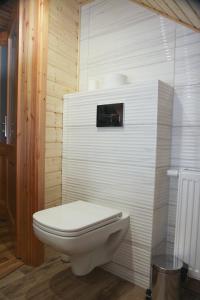 Łazienka w obiekcie Domek Nad Stawem