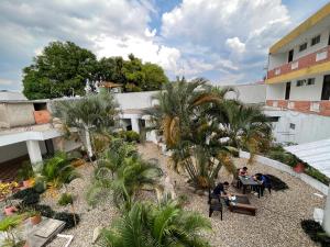 Pogled na bazen u objektu Hotel Luna Roja del Llano ili u blizini