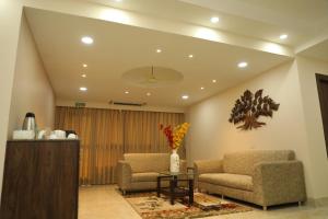 Posezení v ubytování Hotel Bandhan Residency