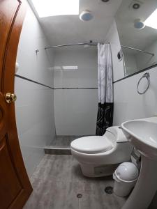 Hotel Los Laureles的一间浴室