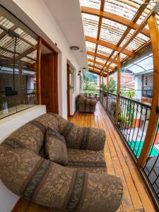 Hotel Los Laureles的休息区