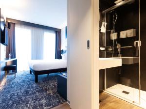 Postelja oz. postelje v sobi nastanitve ibis Styles Basel City