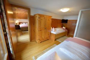 Postel nebo postele na pokoji v ubytování Chalet Sonne Vandans