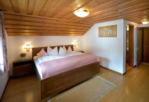 Postel nebo postele na pokoji v ubytování Chalet Sonne Vandans