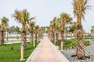 Zahrada ubytování Dhafra Beach Hotel