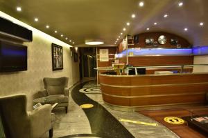 Posezení v ubytování Temiz Hotel