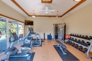 Fitness centrum a/nebo fitness zařízení v ubytování Golf Villas G2 at Mauna Lani Resort