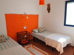 Łóżko lub łóżka w pokoju w obiekcie Apartamento Del Mar Las Negras