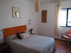 Łóżko lub łóżka w pokoju w obiekcie Apartamento Del Mar Las Negras