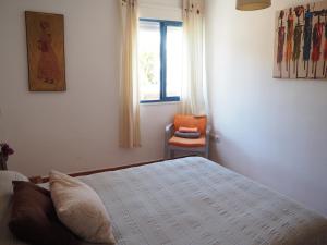 Łóżko lub łóżka w pokoju w obiekcie Apartamento Del Mar Las Negras