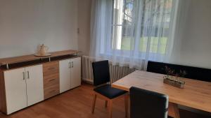 Köök või kööginurk majutusasutuses Appartement Wagner