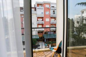 Μπαλκόνι ή βεράντα στο MILLENNIUM bridge cozy apartment TOP location