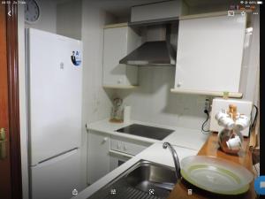 Kuchyň nebo kuchyňský kout v ubytování La manzanera