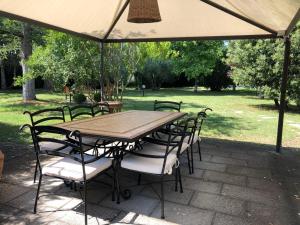 Zahrada ubytování Casa Capanni alla Fila