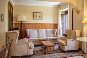 Posezení v ubytování Casa de Landa