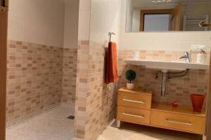 Koupelna v ubytování Apartamento Miramar . Amplitud y Comodidad