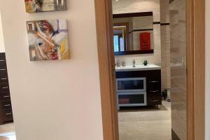 Koupelna v ubytování Apartamento Miramar . Amplitud y Comodidad