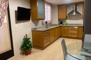 Kuchyň nebo kuchyňský kout v ubytování Apartamento Miramar . Amplitud y Comodidad