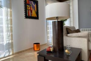 Posezení v ubytování Apartamento Miramar . Amplitud y Comodidad