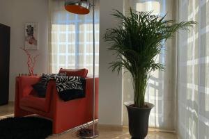Posezení v ubytování Apartamento Miramar . Amplitud y Comodidad