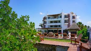 Budova, kde se hotel nachází