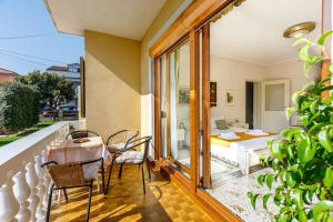 Balkón alebo terasa v ubytovaní Apartments Franelić
