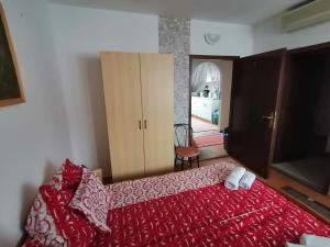 Posteľ alebo postele v izbe v ubytovaní Joós Apartman