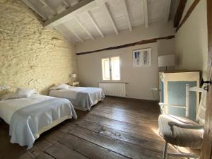 Posteľ alebo postele v izbe v ubytovaní Casa Rural Ulle Gorri