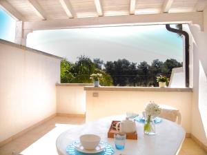 A balcony or terrace at Appartamenti Via Corfù - Le vie di Omero