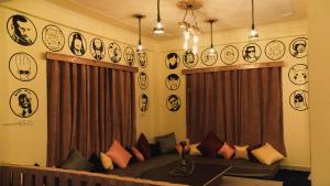 PerkUp Hostel的休息区