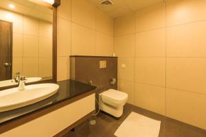 Vannituba majutusasutuses Trivers Resort Munnar