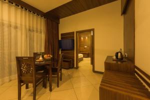 Istumisnurk majutusasutuses Trivers Resort Munnar