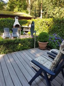 Zahrada ubytování Charme chalet
