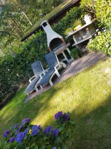 Zahrada ubytování Charme chalet
