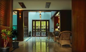 Istumisnurk majutusasutuses Trivers Resort Munnar