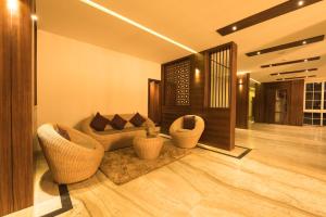Istumisnurk majutusasutuses Trivers Resort Munnar