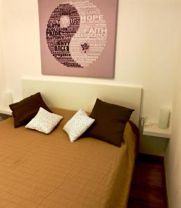 Säng eller sängar i ett rum på Sardinia MongaHouse
